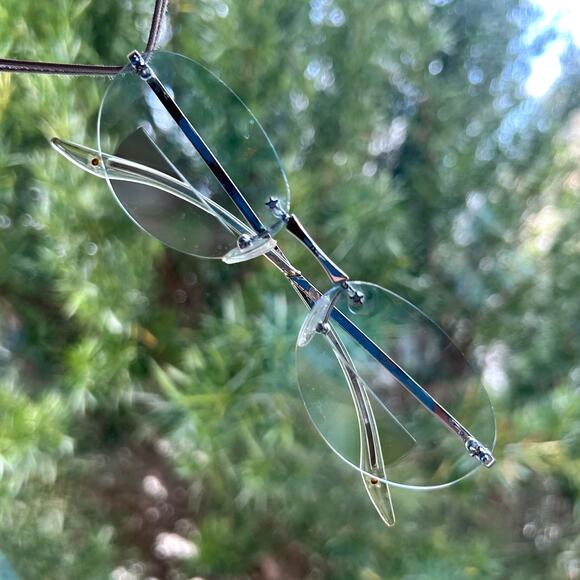 Christian Dior Rimless Bifocal  Eyeglasses Clear Lens CD3614 70B 130 - Picture 15 of 16